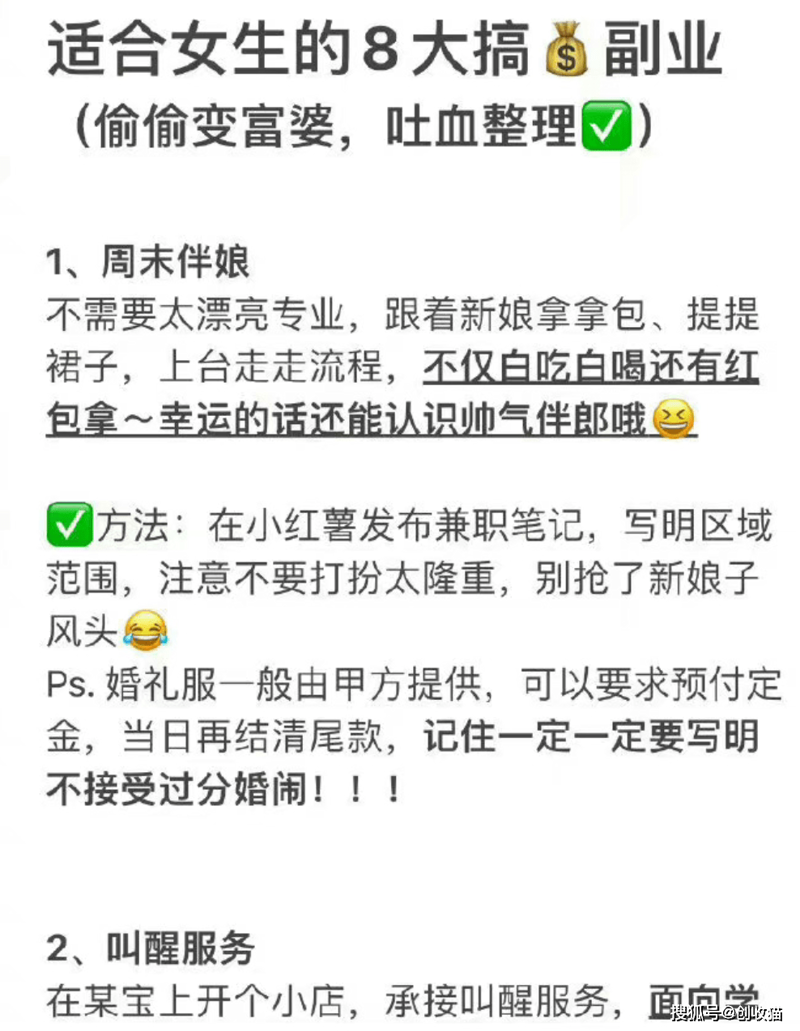 兼职副业